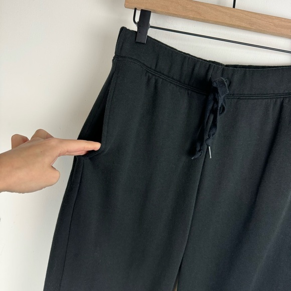 PINK Victoria’s Secret Everyday Lounge Relaxed Joggers Sz Small Black Logo - Picture 7 of 15